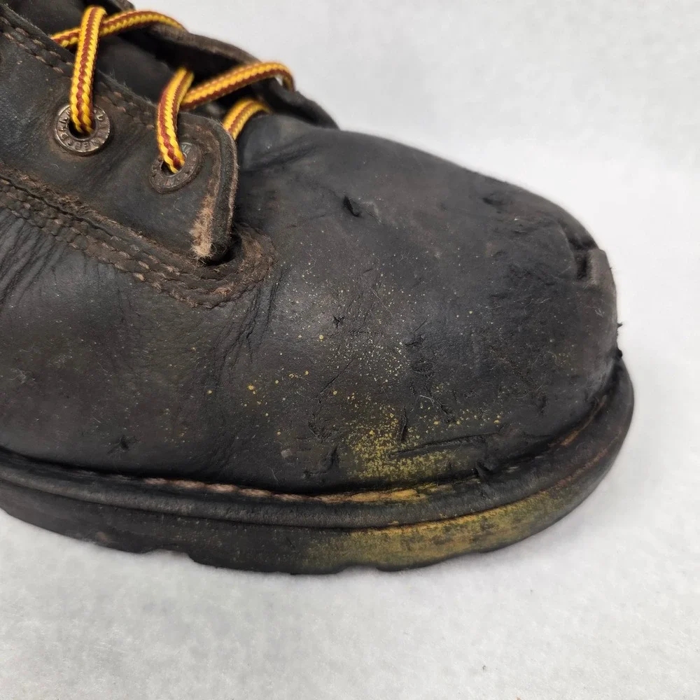 Danner Quarry USA Work Boots Mens 11.5 EE Black Leather Alloy Toe Gore-Tex 17311